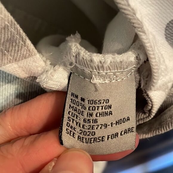 ✨Tractr Gray & White Camoflauge Overalls Dress - Picture 3 of 7